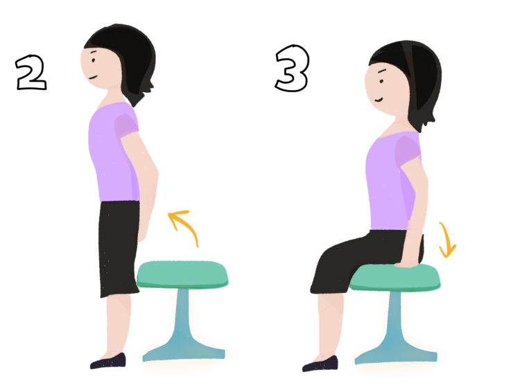 デスクワーク時の姿勢を一瞬で整える方法「坐骨座り」